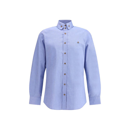 Vivienne Westwood Light Blue Cotton Dress Shirt