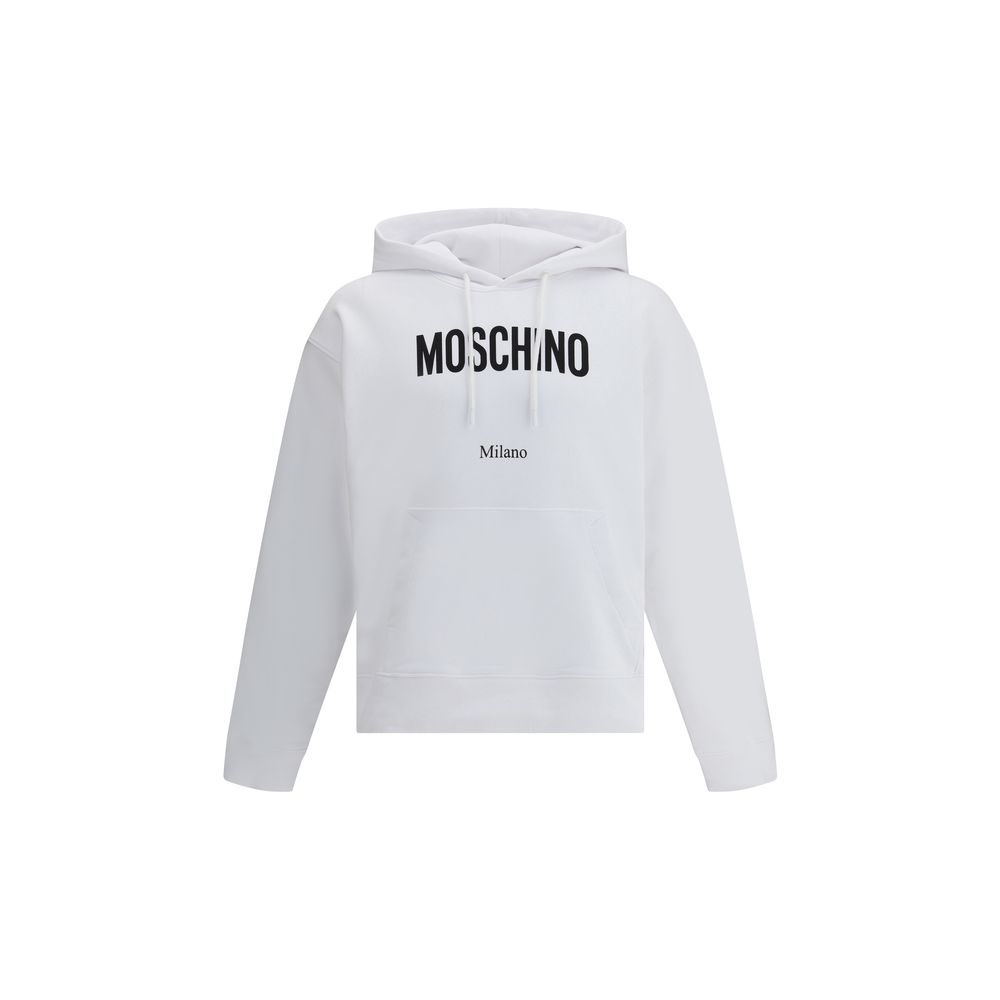 Moschino White Cotton Sweatshirt