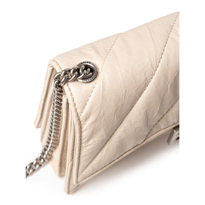 Balenciaga Beige Leather Shoulder Bag