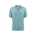 Gran Sasso Green Cotton Polo Shirt