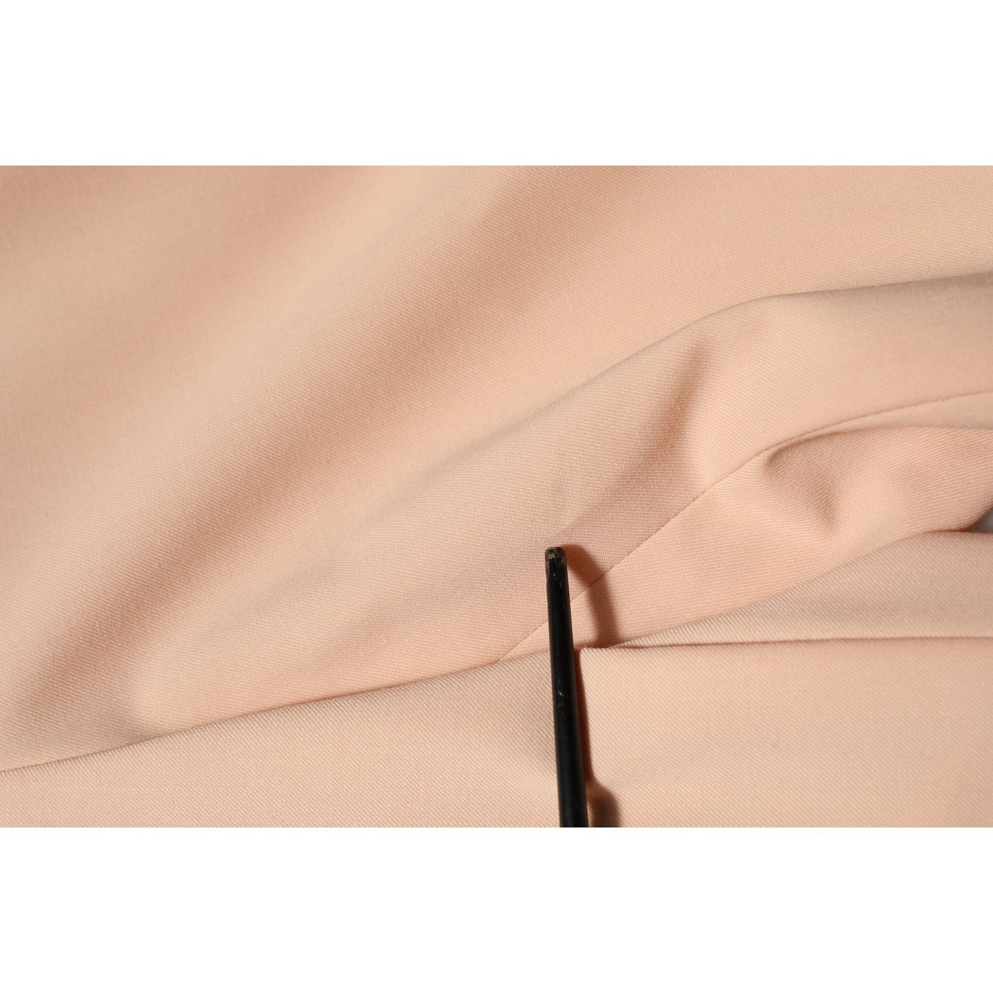 Dolce & Gabbana Beige Polyester Mid Waist Tapered Pants