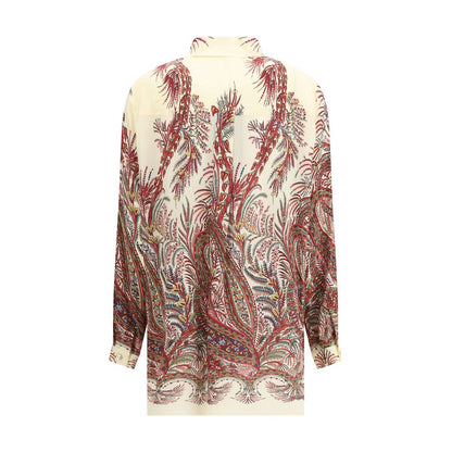 Etro Multicolor Silk Pattern Shirt