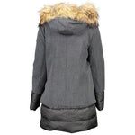 Yes Zee Gray Polyester Jackets & Coat YE-9429-L