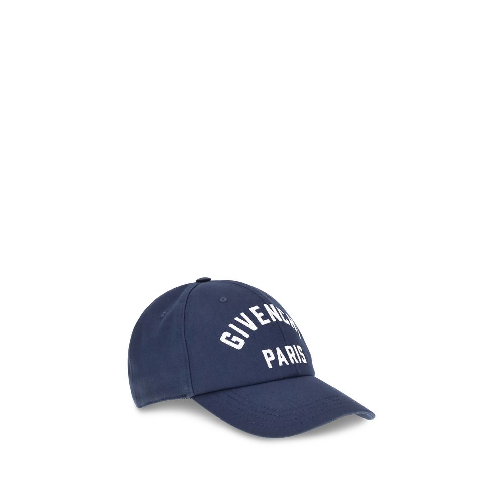 Givenchy Blue Cotton Cap (Baseball Hat)