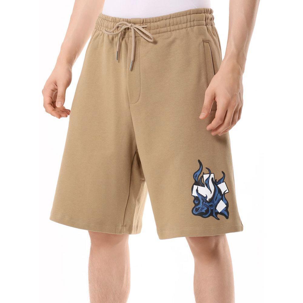 Comme Des Fuckdown Brown Cotton Short CO-15730-XL