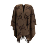 Gucci Cashmere Cape GU-7743084GABX9764-ONE SIZE