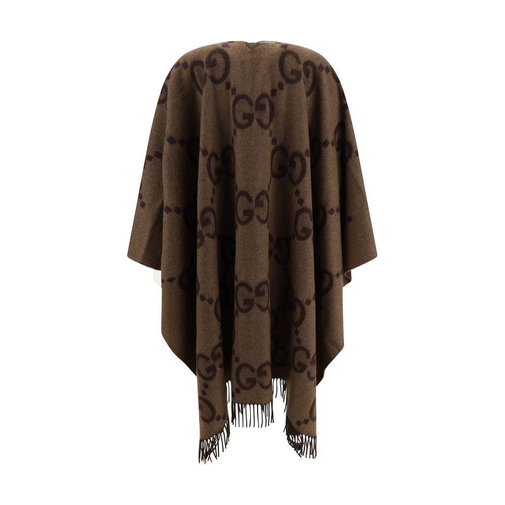 Gucci Cashmere Cape GU-7743084GABX9764-ONE SIZE
