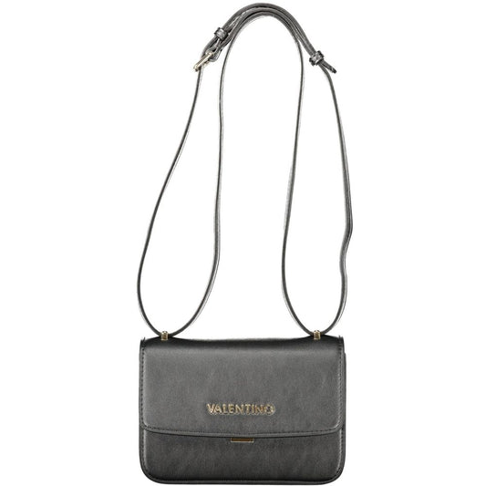 Mario Valentino Black Polyethylene Women Handbag with adjustable strap