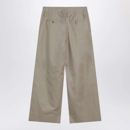 Alexander McQueen Beige cotton gabardine chino pants 826441QSABY/R_ALEXQ-2001_202