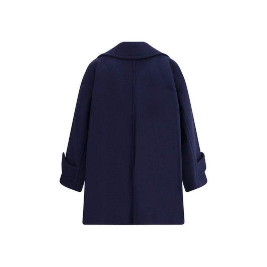 Chloé Oversized double breasted wool Coat CH-CH25AMA2695248B-IT38 | S