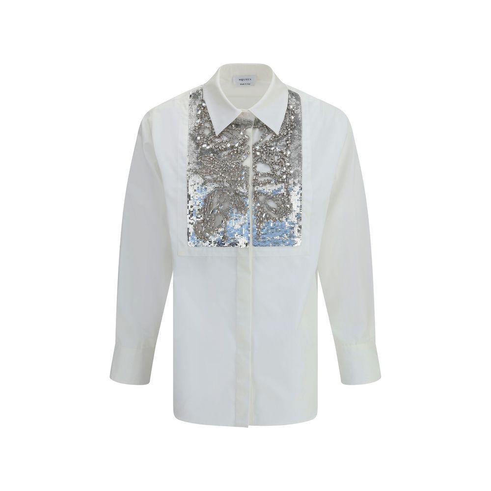 Alexander McQueen Crystal embroidered Shirt AL-838811QZAPS9000-IT44 | L