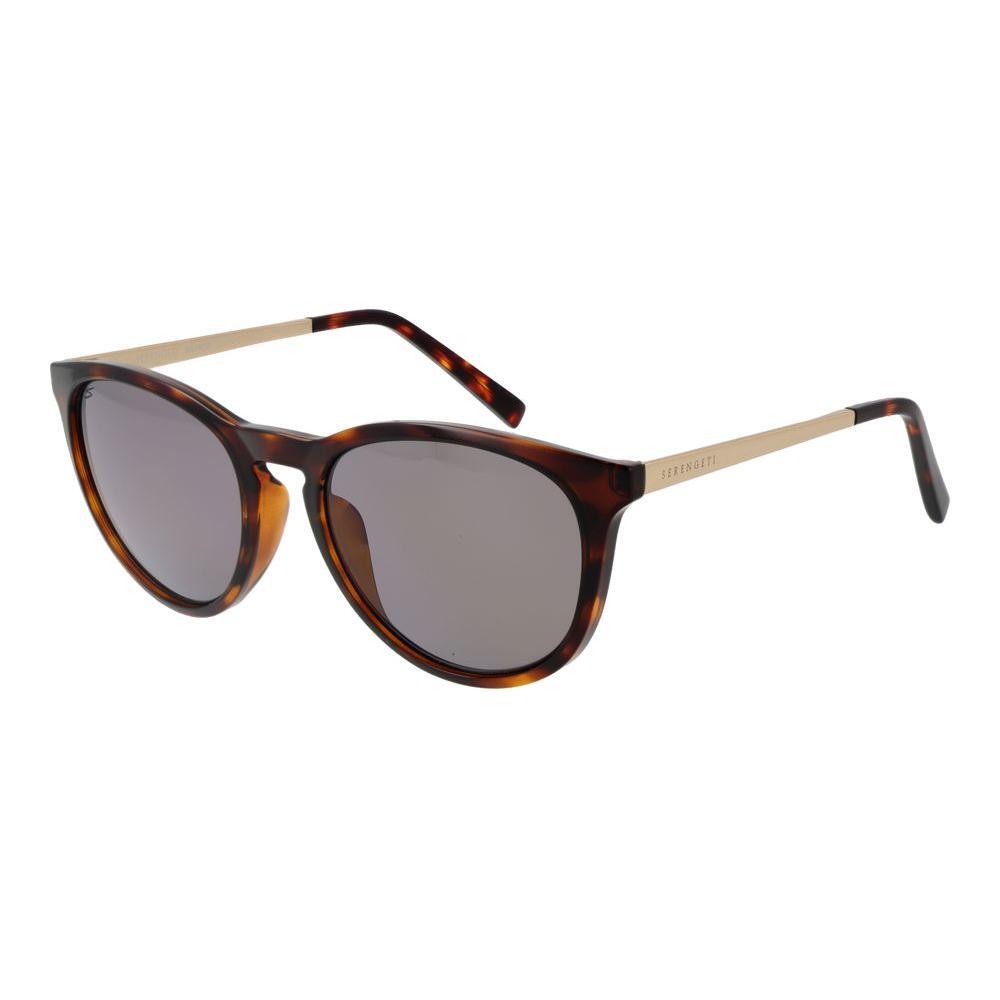 Serengeti Brown Plastic Sunglasses