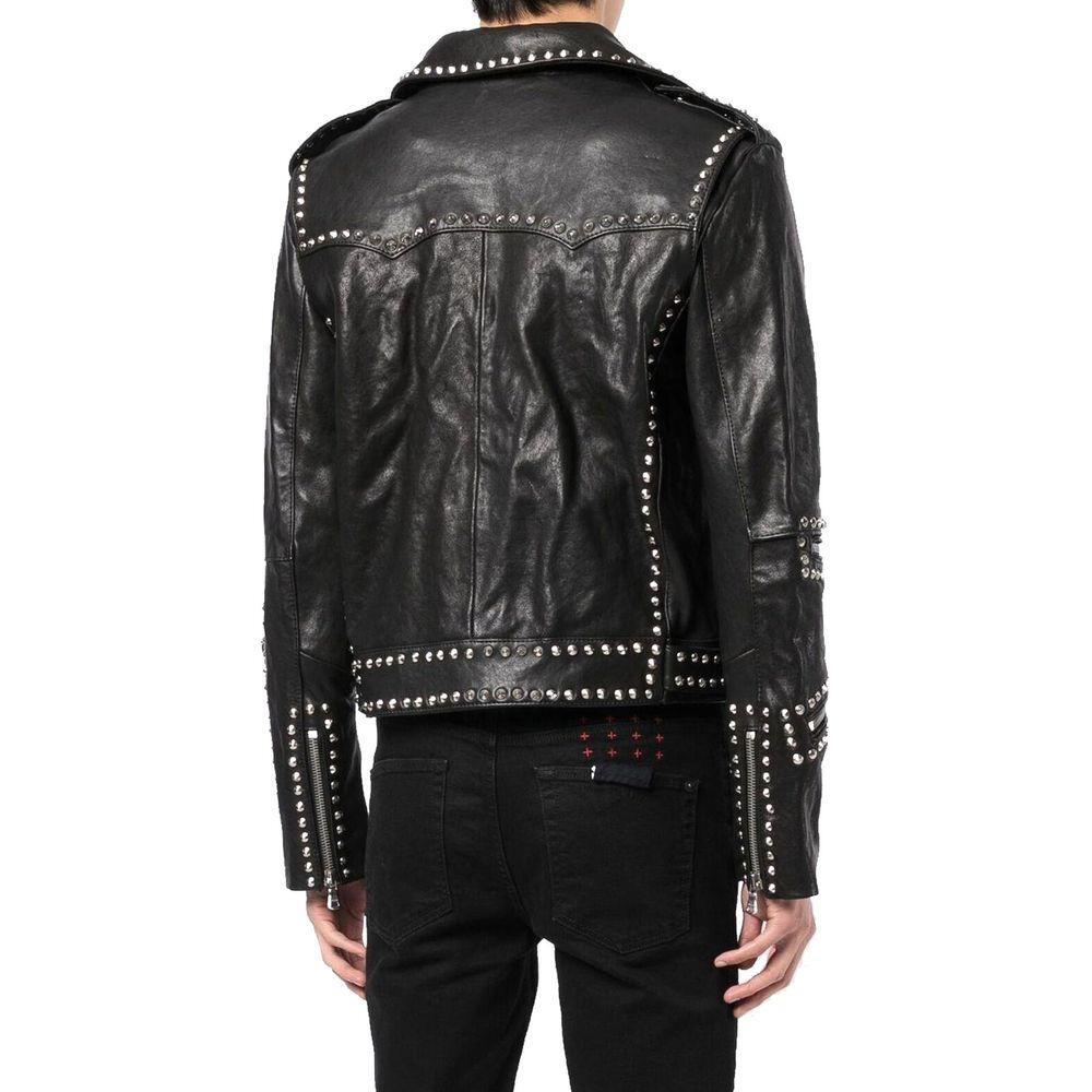 Celine Studded Leather Jacket CE-8735317688532-IT54 | XL