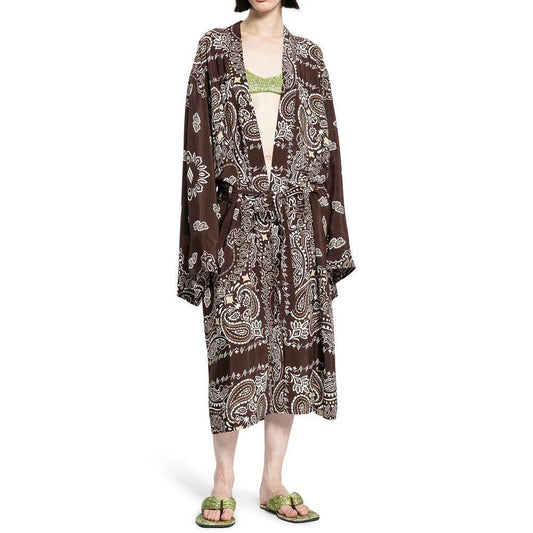 The Attico Printed Viscose Twill Kaftan Dress TH-8779512905940-40