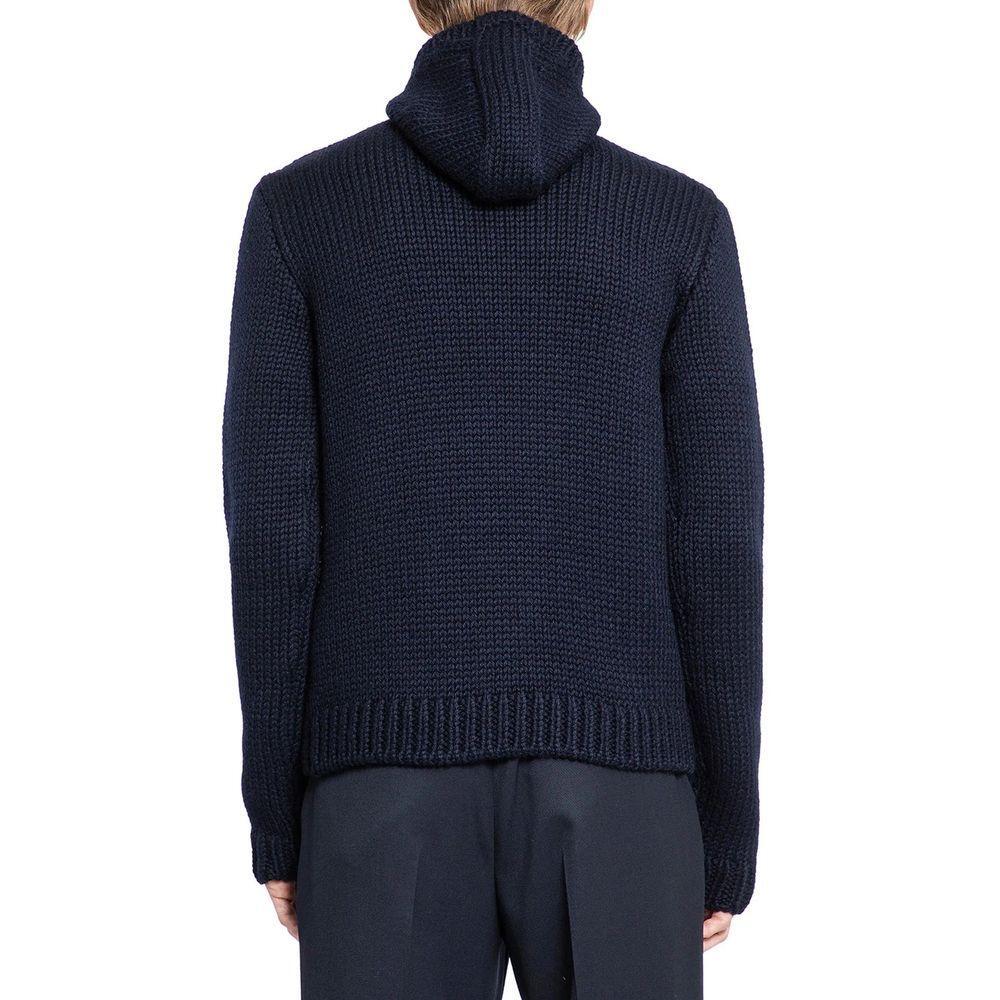 Prada Wool Hooded Sweater PR-8815555707092-48 | M
