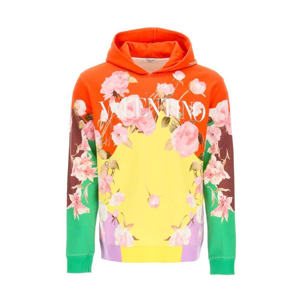 Valentino Logo Hooded Sweatshirt VA-8736610582740-M
