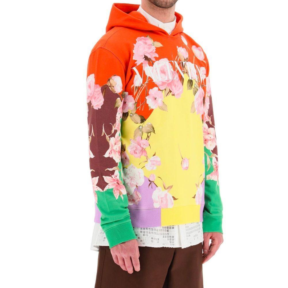 Valentino Logo Hooded Sweatshirt VA-8736610582740-M