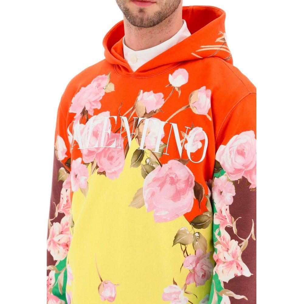 Valentino Logo Hooded Sweatshirt VA-8736610582740-M