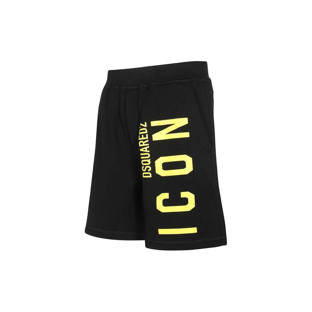 Dsquared² Black Cotton Shorts
