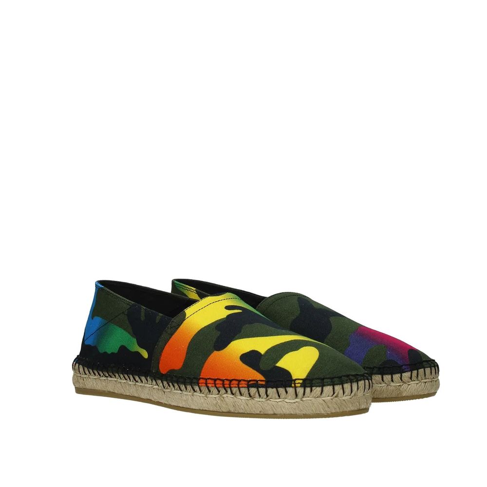 Valentino Garavani Green Canvas Espadrilles