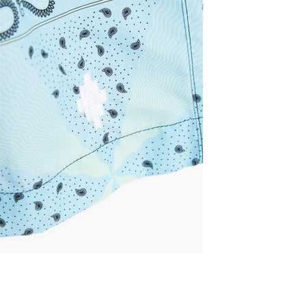 Marcelo Burlon Yellow Polyamide Shorts