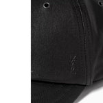 Saint Laurent Cassandre Leather Cap SA-8735556632788-59 CM|L