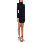 Saint Laurent Cowl Back Mini Dress SA-8736561987796-L