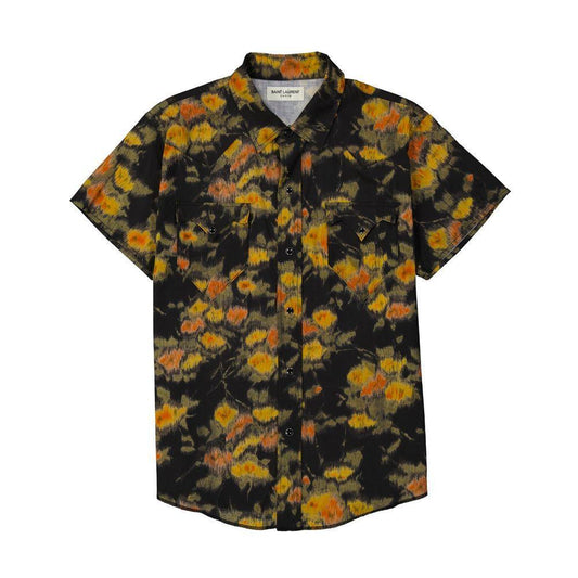 Saint Laurent Printed Shirt SA-8736567197908-XL