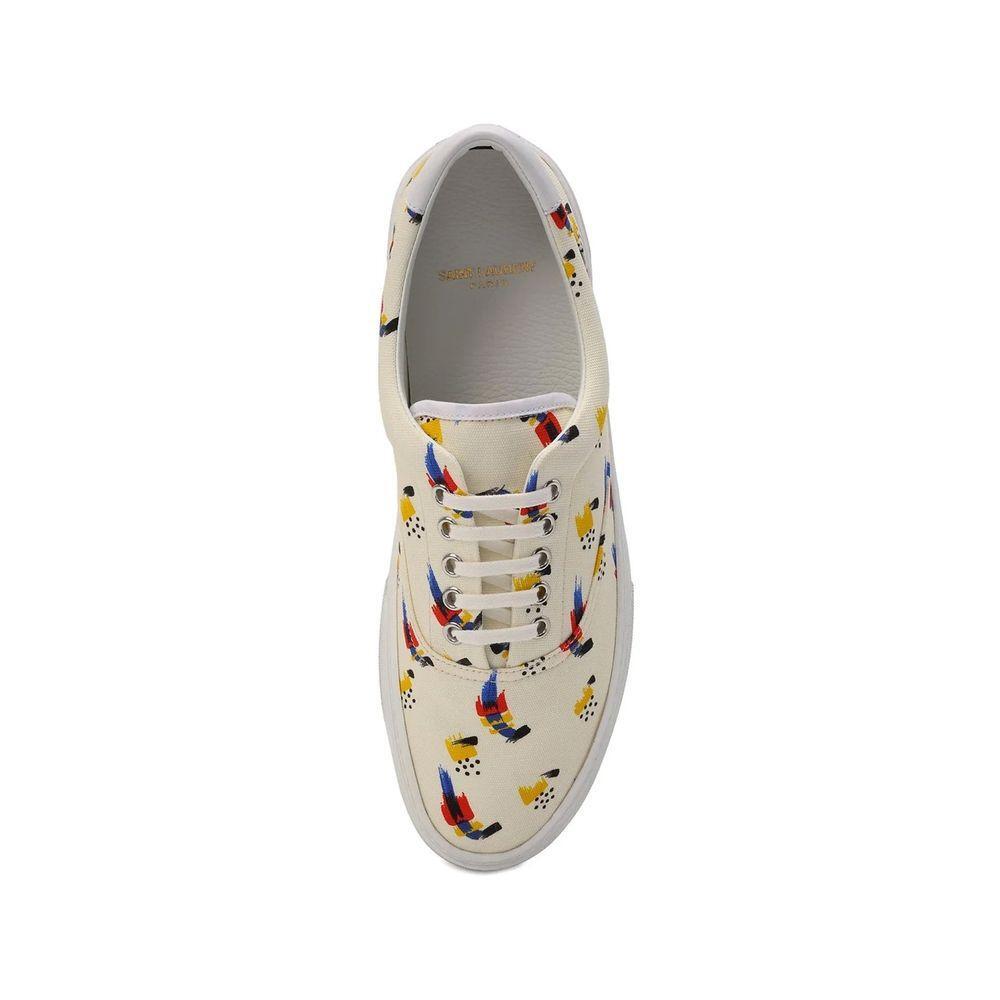 Saint Laurent Printed Canvas Sneakers SA-8736567132372-EU41/US8