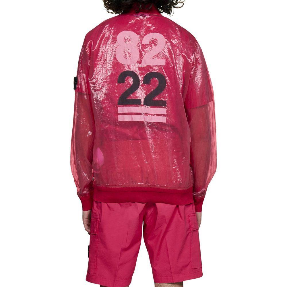 Front view with bag zipped and handles upright.