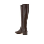 Valentino Garavani Leather Logo Boots VA-8735605817556-EU35.5/US5.5