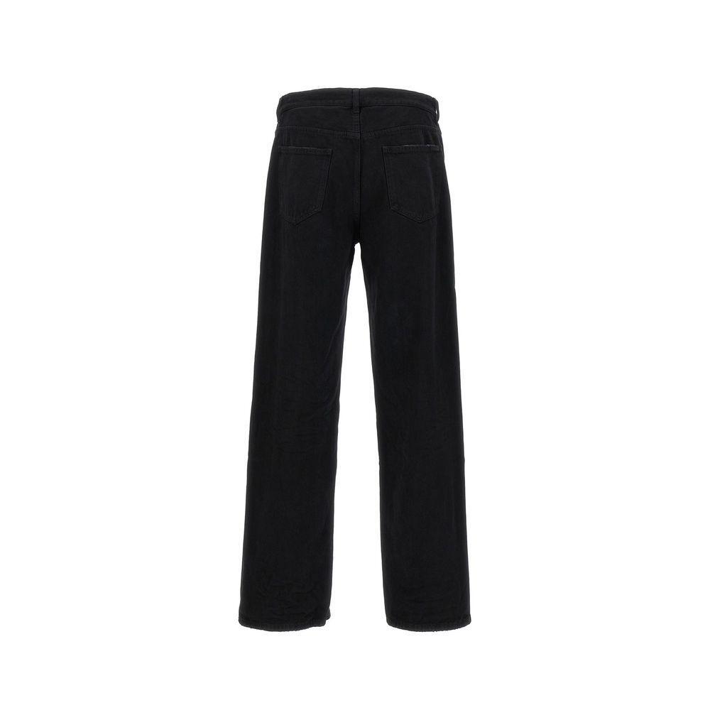 Saint Laurent Long Baggy Denim Jeans SA-8735570100436-W25 | IT39