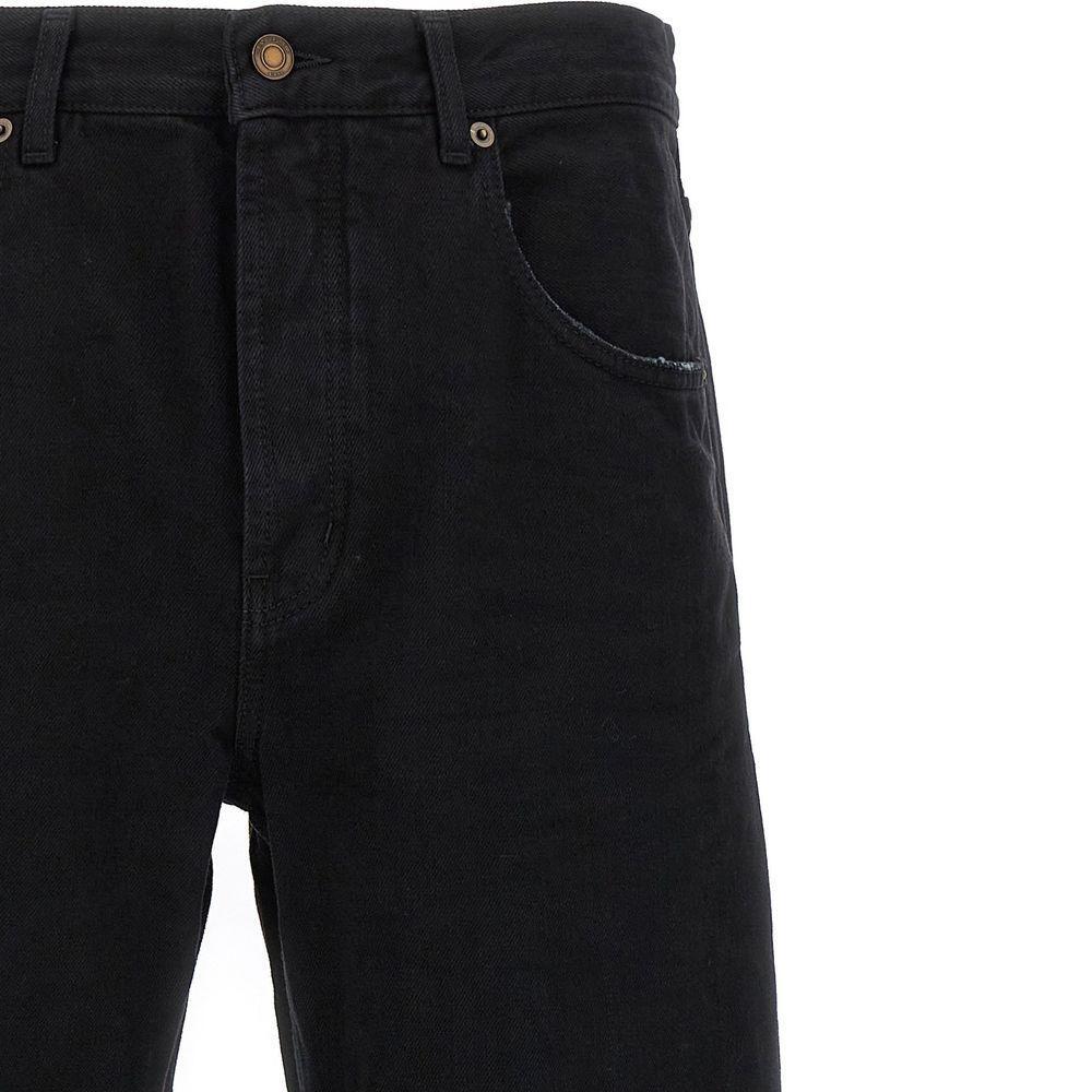 Saint Laurent Long Baggy Denim Jeans SA-8735570100436-W25 | IT39