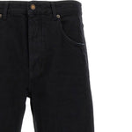 Saint Laurent Long Baggy Denim Jeans SA-8735570100436-W25 | IT39