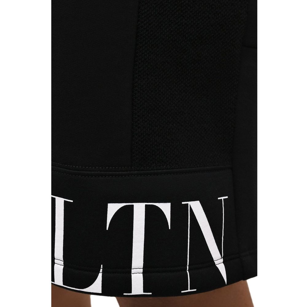 Valentino Black Modal Shorts