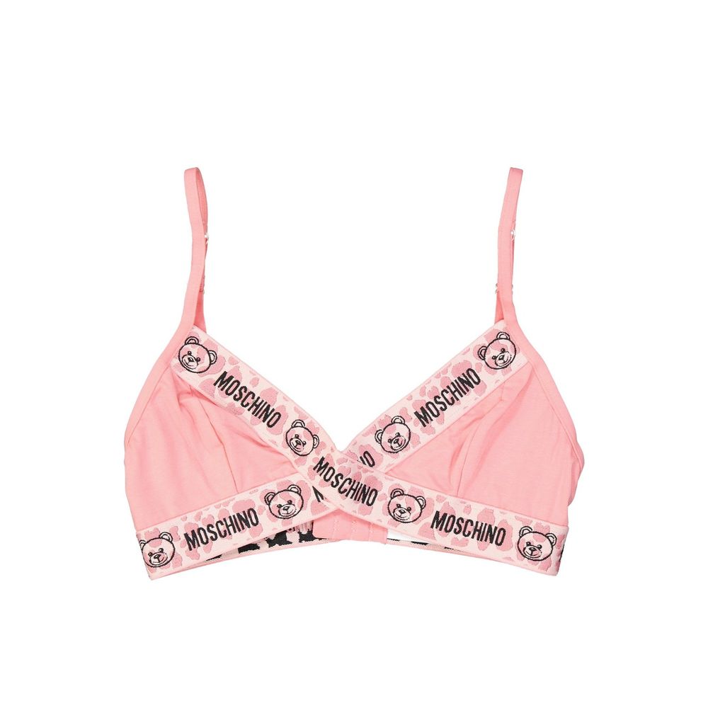 Moschino Multicolor Cotton Bra