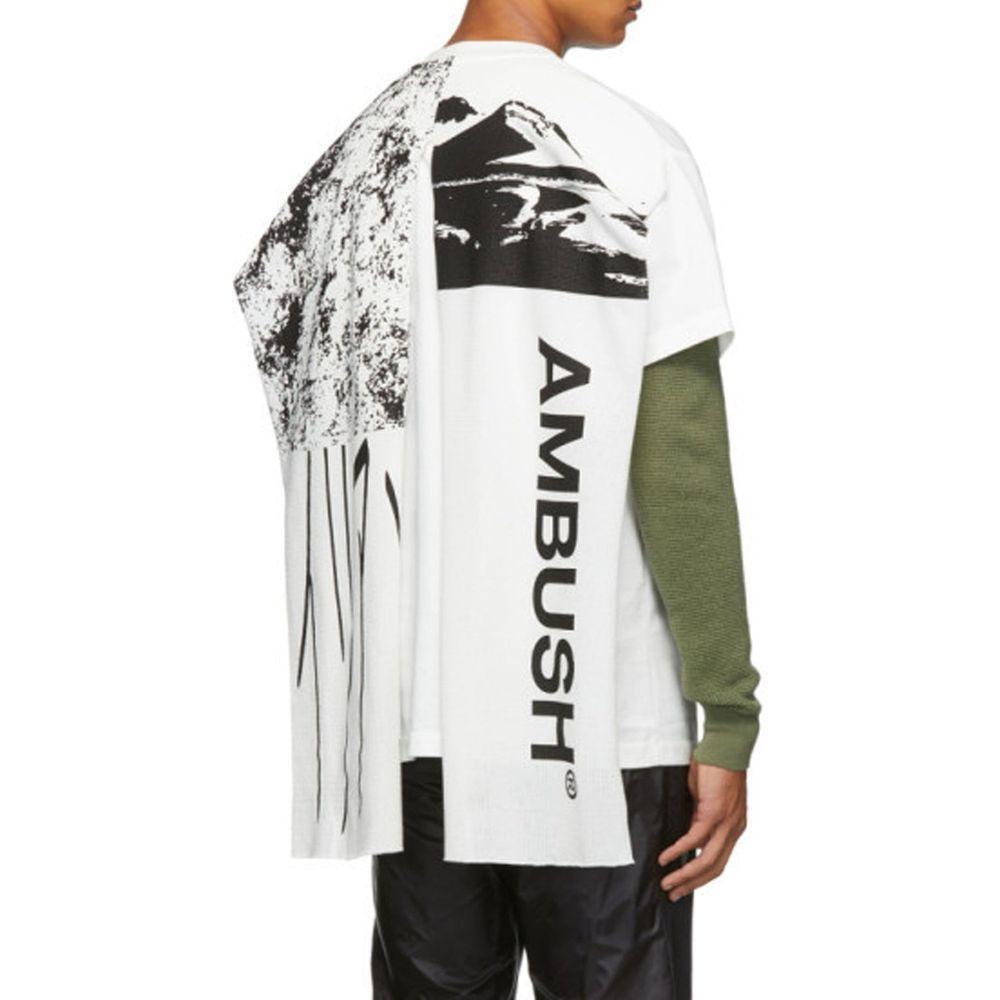 Ambush White Cape T-Shirt AM-8736239780052-S
