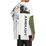 Ambush White Cape T-Shirt AM-8736239780052-S