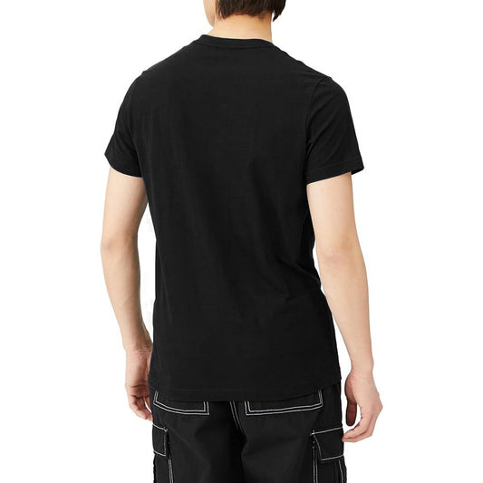 Diesel Black Cotton T-Shirt DI-15780-S