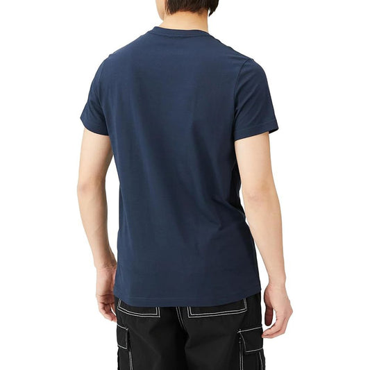 Diesel Blue Cotton T-Shirt DI-15779-S