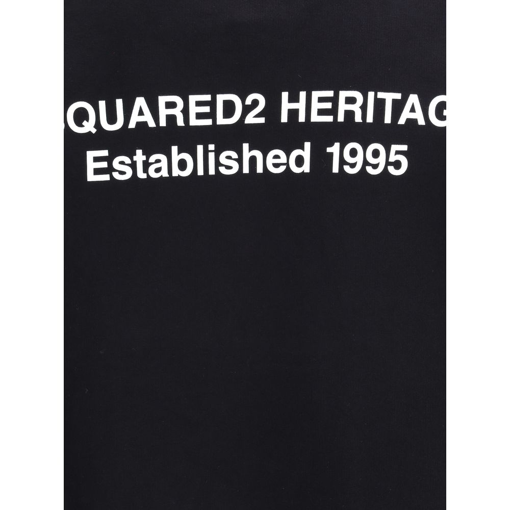 Dsquared² Black Cotton Sweatshirt