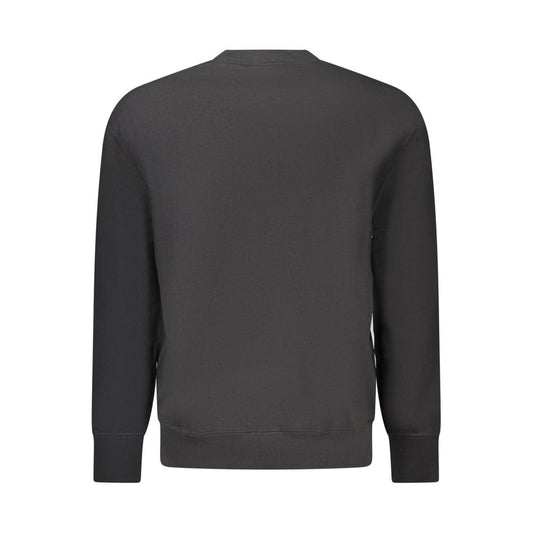 Calvin Klein Black Cotton Men Sweater CA-39193-XL