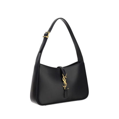 Saint Laurent Black Calf Leather Bos Taurus Shoulder Bag