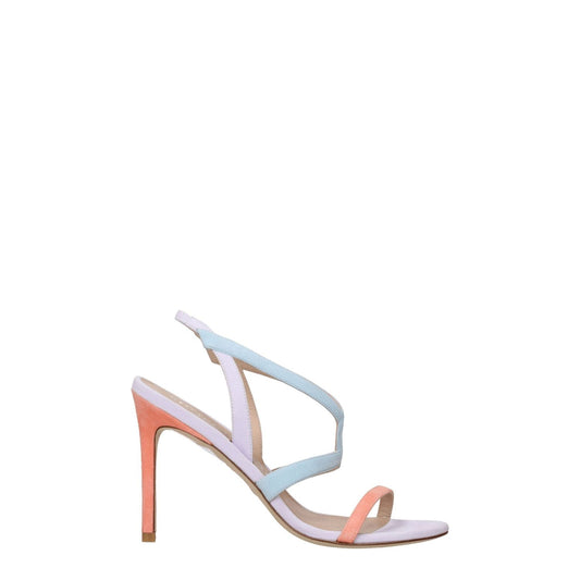 Stuart Weitzman Multicolor Leather Stiletto Heels Sandals ST-8547202302217-EU36/US6