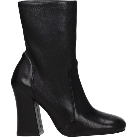 Stuart Weitzman Black Leather Ankle Boots ST-8547247554825-EU36/US6