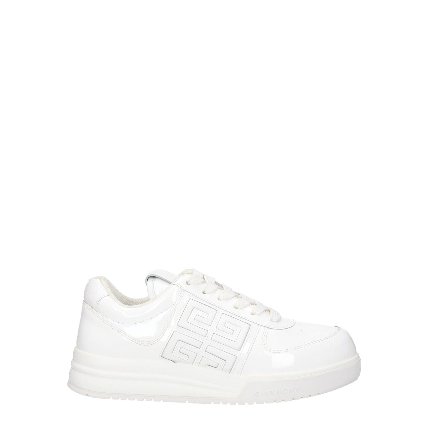 Givenchy White Leather Low Top Sneakers