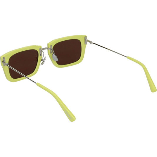 Jacquemus Yellow Acetate Sunglasses JA8547396452617BT
