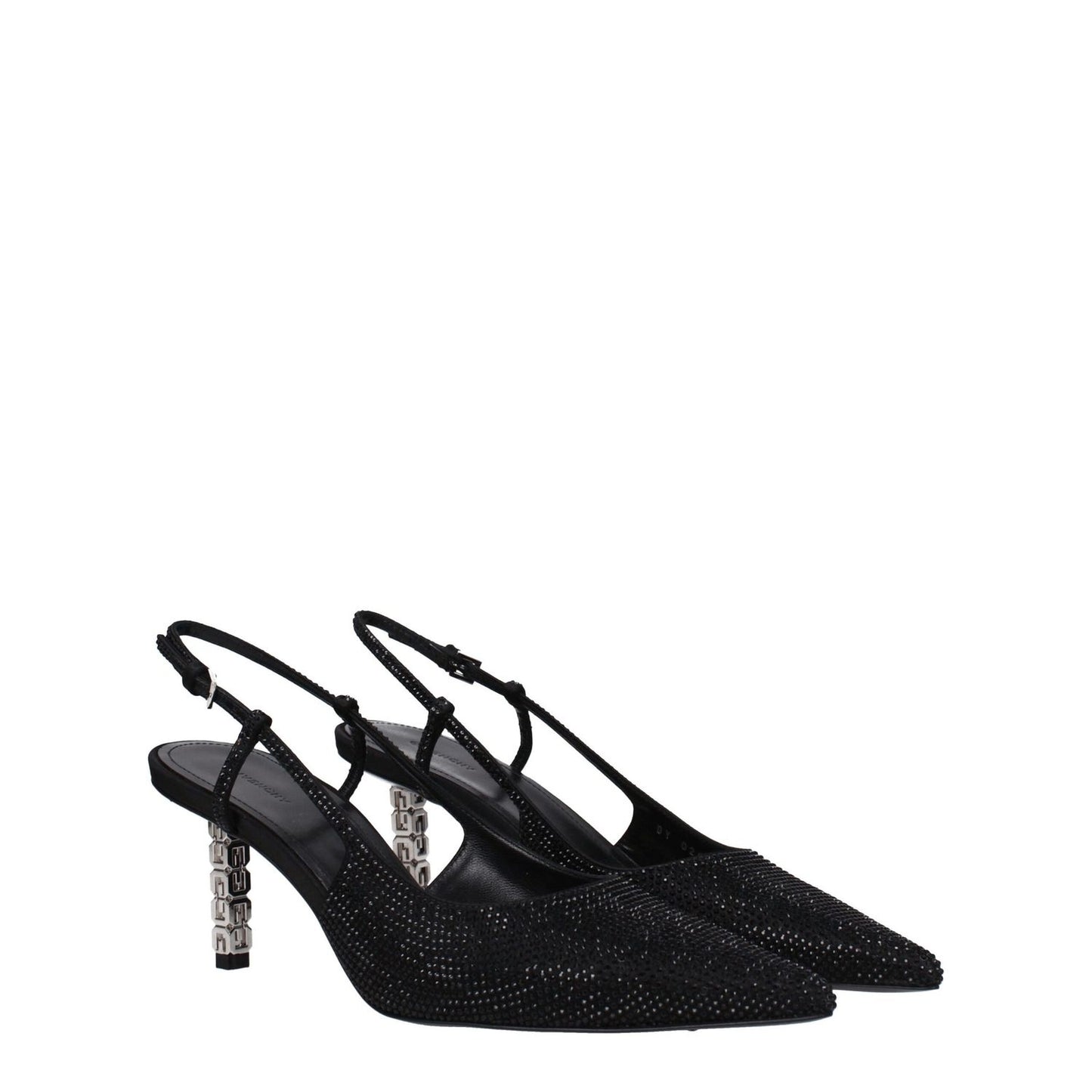 Givenchy Black Fabric High Heel Pumps