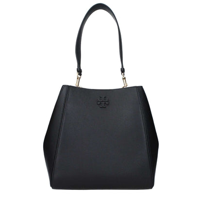 Tory Burch Black Leather Shoulder Bag