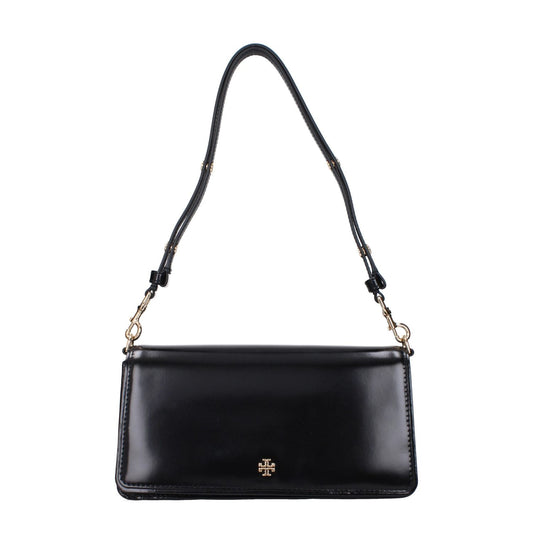 Tory Burch Black Leather Shoulder Bag